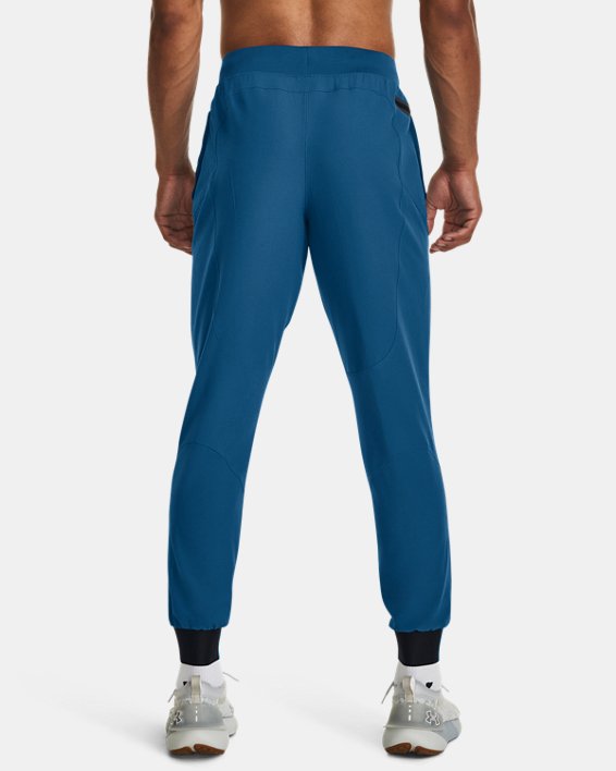Men's UA Unstoppable Textured Joggers in Blue image number 1